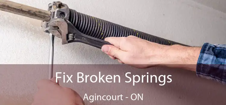  Fix Broken Springs Agincourt - ON