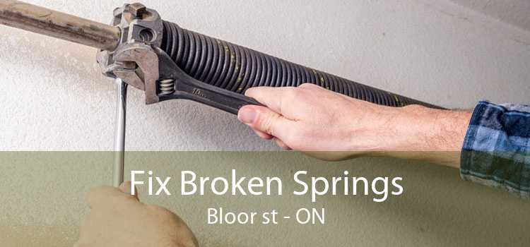 Fix Broken Springs Bloor st - ON