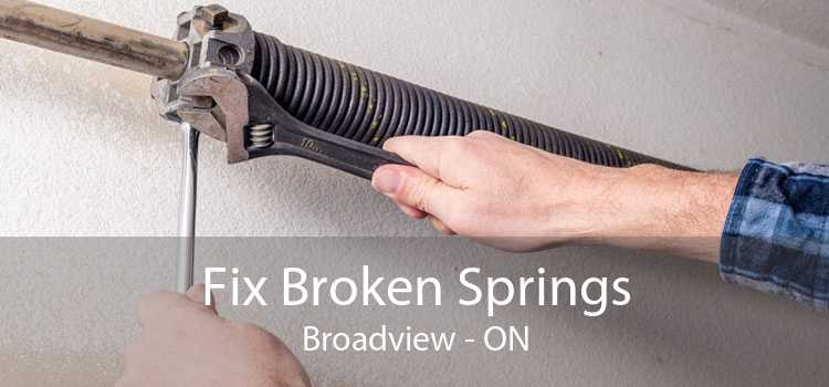 Fix Broken Springs Broadview - ON
