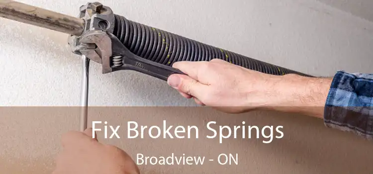  Fix Broken Springs Broadview - ON
