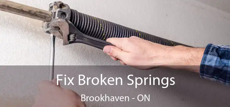  Fix Broken Springs Brookhaven - ON