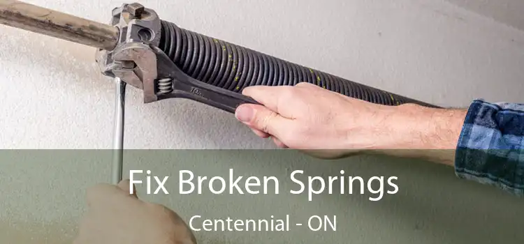  Fix Broken Springs Centennial - ON