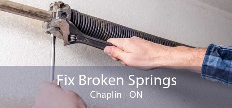 Fix Broken Springs Chaplin - ON