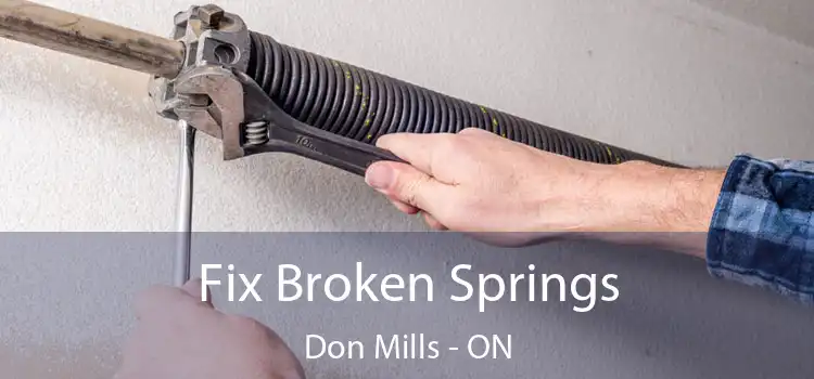 Fix Broken Springs Don Mills - ON