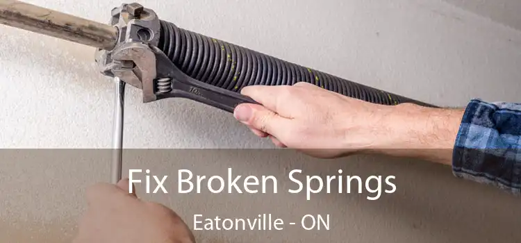  Fix Broken Springs Eatonville - ON