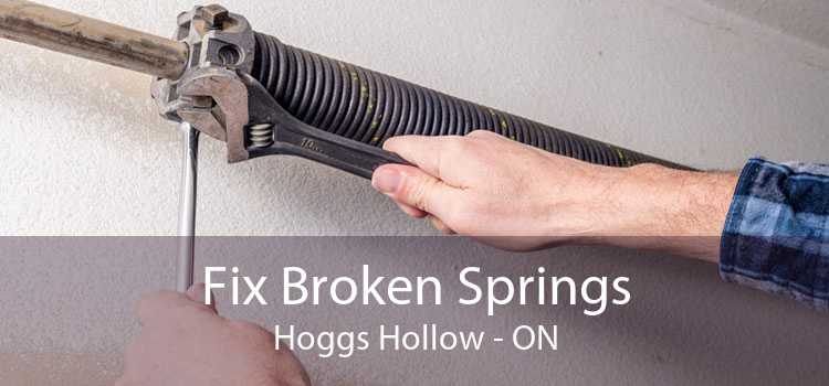 Fix Broken Springs Hoggs Hollow - ON
