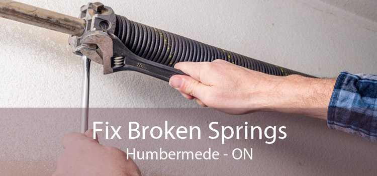 Fix Broken Springs Humbermede - ON