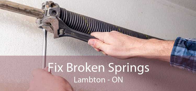 Fix Broken Springs Lambton - ON