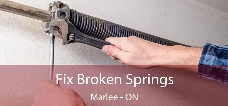  Fix Broken Springs Marlee - ON