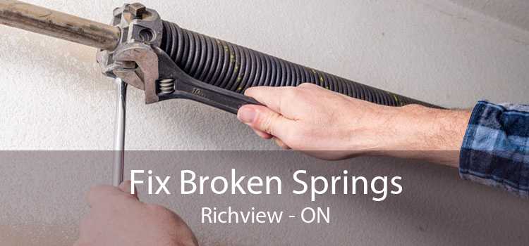 Fix Broken Springs Richview - ON