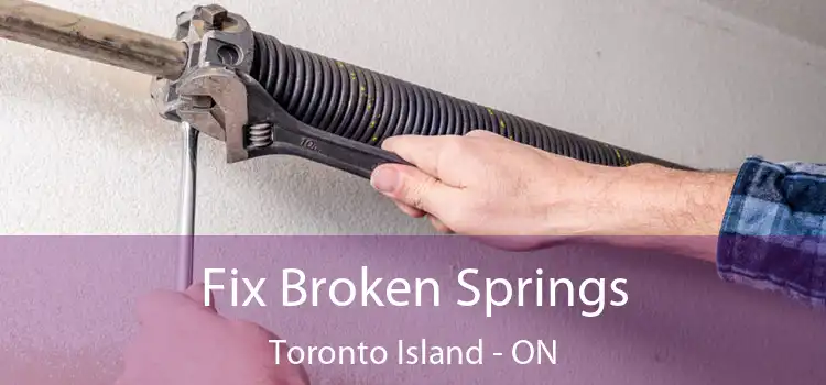  Fix Broken Springs Toronto Island - ON