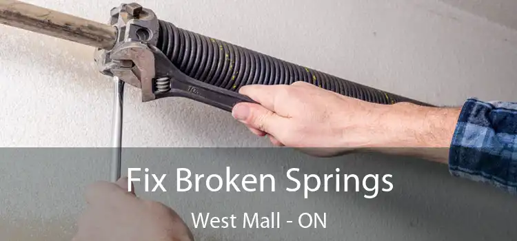  Fix Broken Springs West Mall - ON