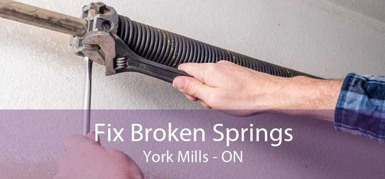 Fix Broken Springs York Mills - ON