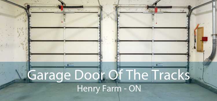 Garage Door Of The Tracks Henry Farm - ON