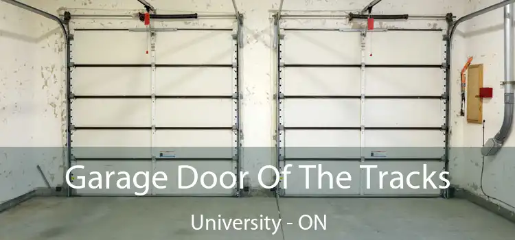  Garage Door Of The Tracks University - ON