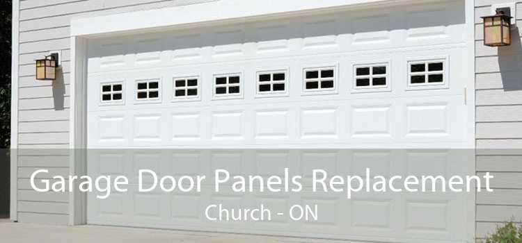 Garage Door Panels Replacement Church - ON