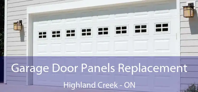  Garage Door Panels Replacement Highland Creek - ON