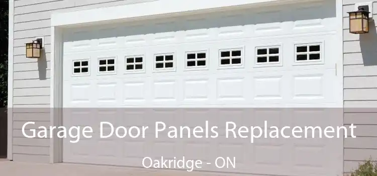 Garage Door Panels Replacement Oakridge - ON