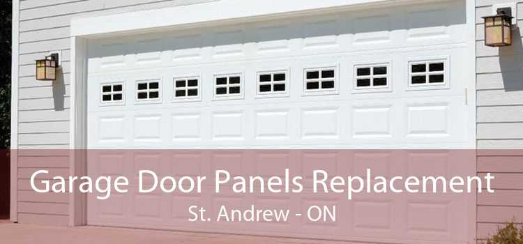 Garage Door Panels Replacement St. Andrew - ON