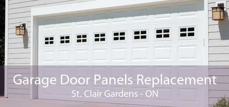 Garage Door Panels Replacement St. Clair Gardens - ON