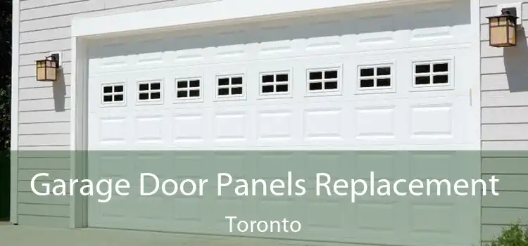  Garage Door Panels Replacement Toronto