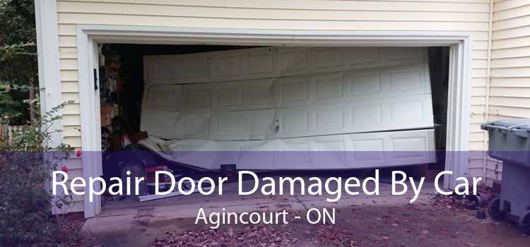 Repair Door Damaged By Car Agincourt - ON