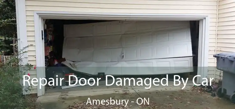  Repair Door Damaged By Car Amesbury - ON