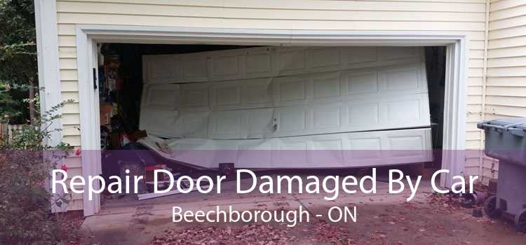 Repair Door Damaged By Car Beechborough - ON