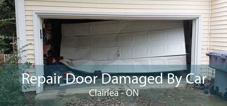 Repair Door Damaged By Car Clairlea - ON