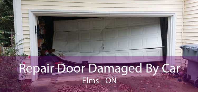 Repair Door Damaged By Car Elms - ON