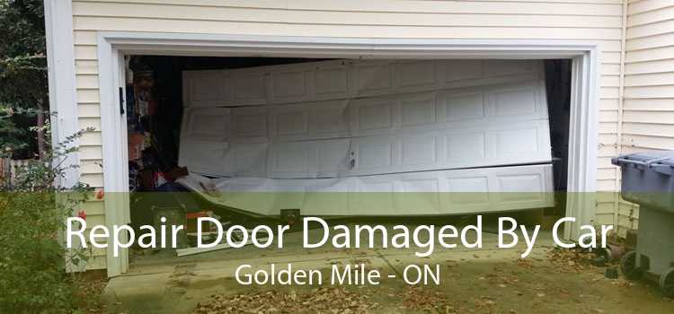 Repair Door Damaged By Car Golden Mile - ON