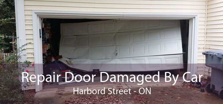 Repair Door Damaged By Car Harbord Street - ON