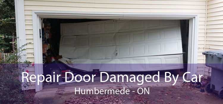 Repair Door Damaged By Car Humbermede - ON