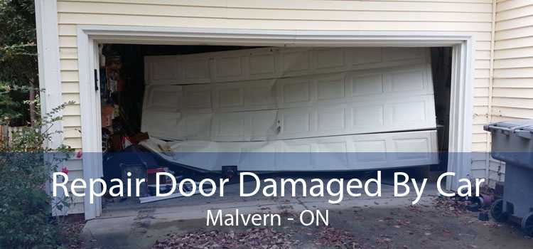 Repair Door Damaged By Car Malvern - ON