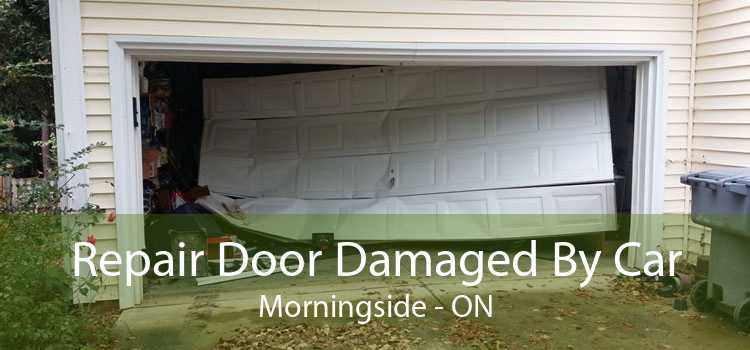 Repair Door Damaged By Car Morningside - ON