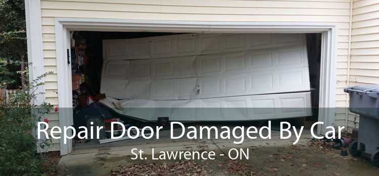 Repair Door Damaged By Car St. Lawrence - ON