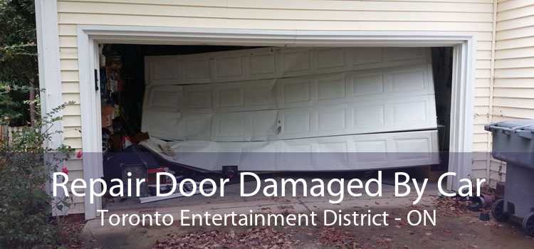 Repair Door Damaged By Car Toronto Entertainment District - ON