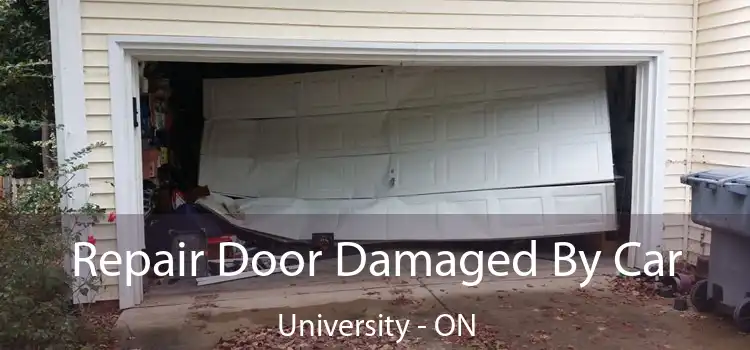  Repair Door Damaged By Car University - ON