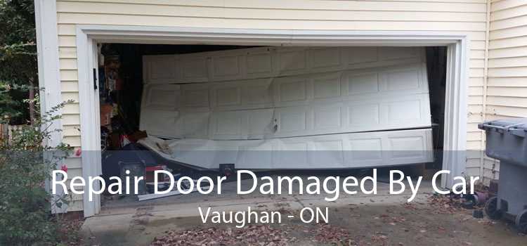 Repair Door Damaged By Car Vaughan - ON