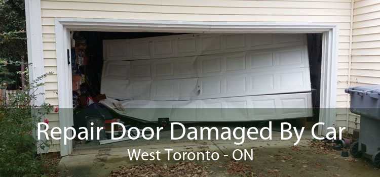 Repair Door Damaged By Car West Toronto - ON