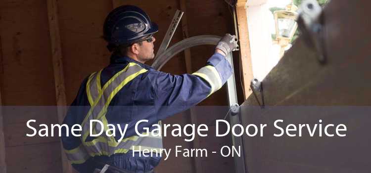 Same Day Garage Door Service Henry Farm - ON