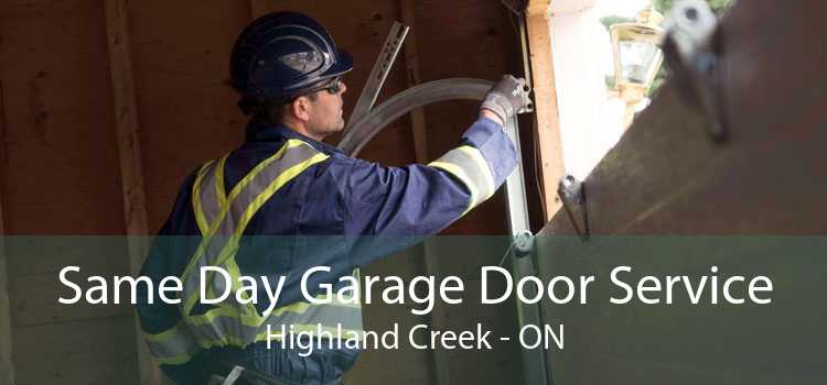 Same Day Garage Door Service Highland Creek - ON