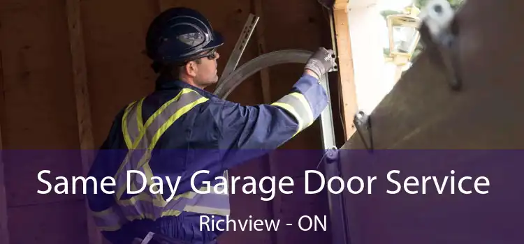  Same Day Garage Door Service Richview - ON
