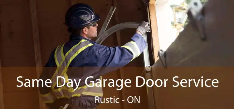  Same Day Garage Door Service Rustic - ON