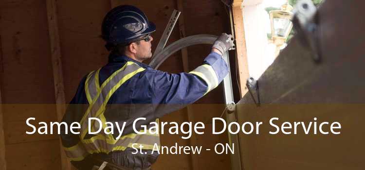 Same Day Garage Door Service St. Andrew - ON