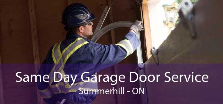 Same Day Garage Door Service Summerhill - ON