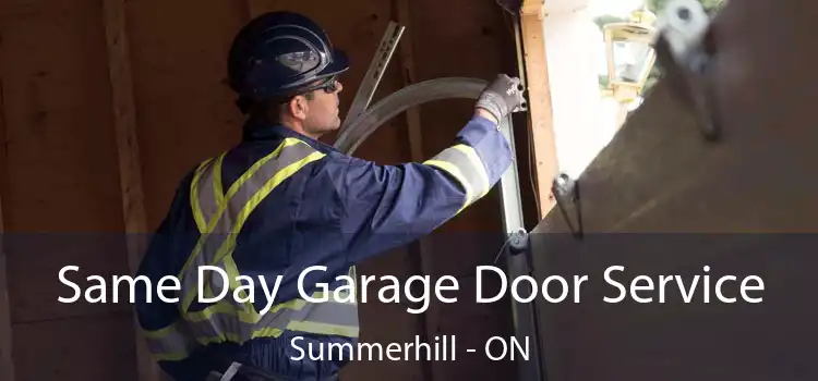  Same Day Garage Door Service Summerhill - ON