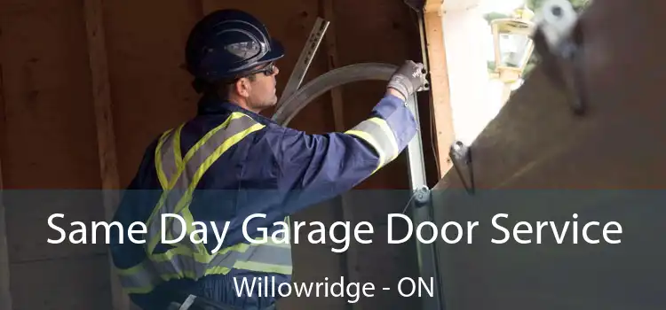  Same Day Garage Door Service Willowridge - ON
