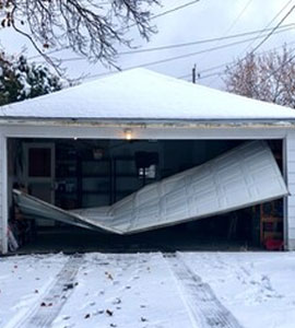 Repair Door Damaged By Car in Toronto