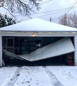 Repair Door Damaged By Car in Annex, ON